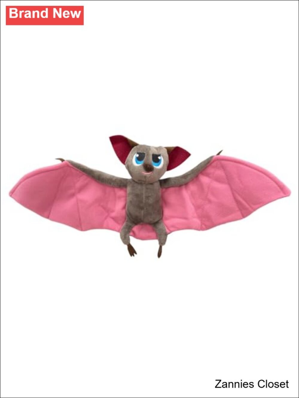 👻 Bat Plush Stuffed Animal Cute Vampire Bat Plushie with Bendable Wings
